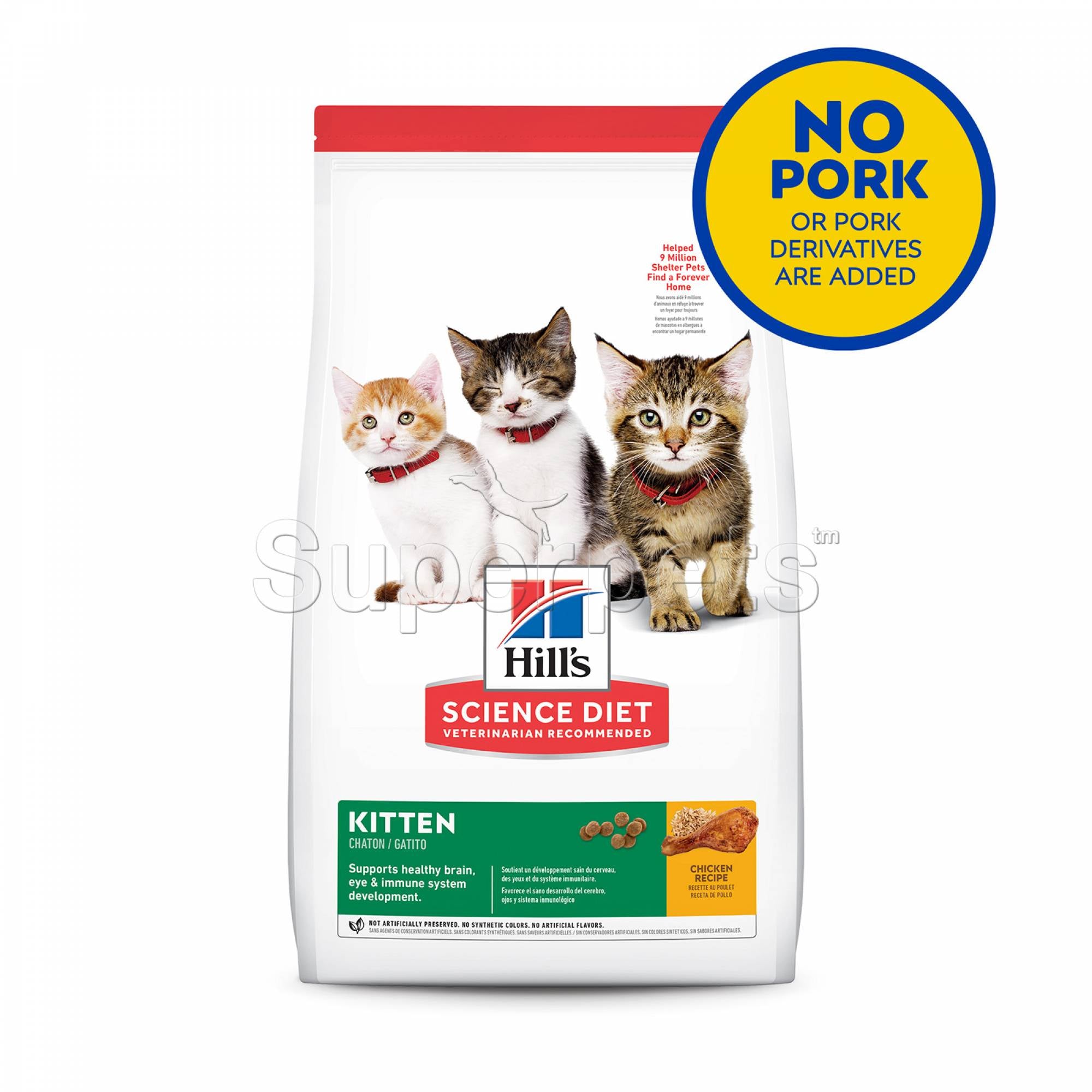 Science Diet - Cat Kitten < 1 Year - Chicken Recipe 4kg (10308HG)
