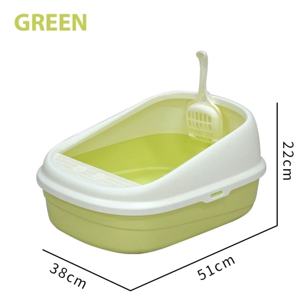 Cradle Large Cat litter box with raised walls MSP B02