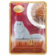SmartHeart Cat Refine Pouch 70g Selected Tuna with Crab Stick in Jelly