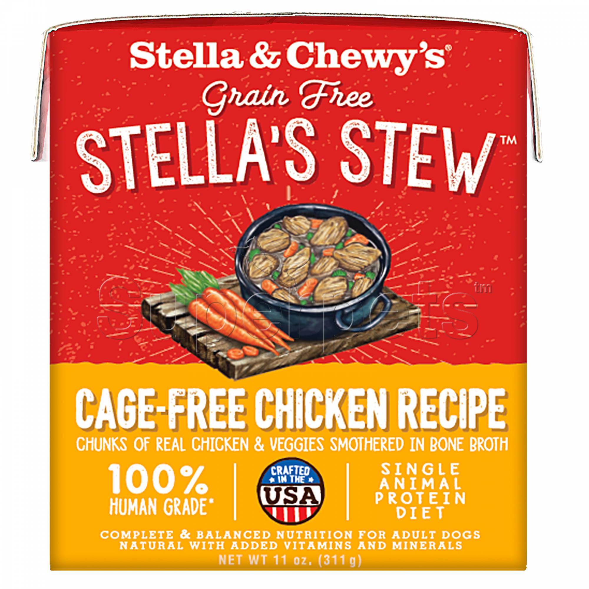 Stella & Chewy's - Dog Stella's Stew - Cage-Free Chicken Recipe 11oz (311g)