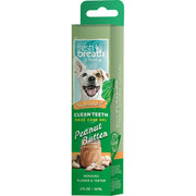 Tropiclean FRESH BREATH Clean Teeth Oral Care Gel for Dogs - Peanut Butter 2oz (59ml)
