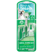 Tropiclean FRESH BREATH Oral Care Kit for Medium/Large Dogs 2oz (59ml)