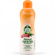 Tropiclean Natural Flea & Tick Maximum Strength Dog Shampoo 20oz (592ml)