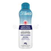 Tropiclean OxyMed Anti-Itch Medicated Oatmeal Shampoo 20oz (592ml)
