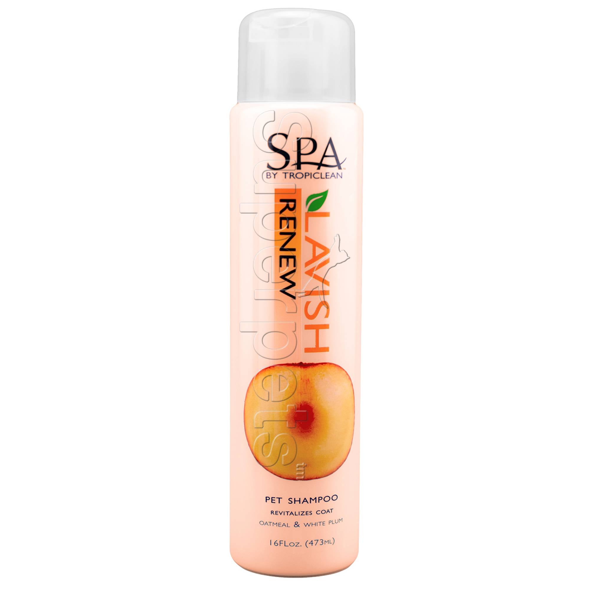 Tropiclean SPA LAVISH RENEW Pet Shampoo 16oz (473ml)