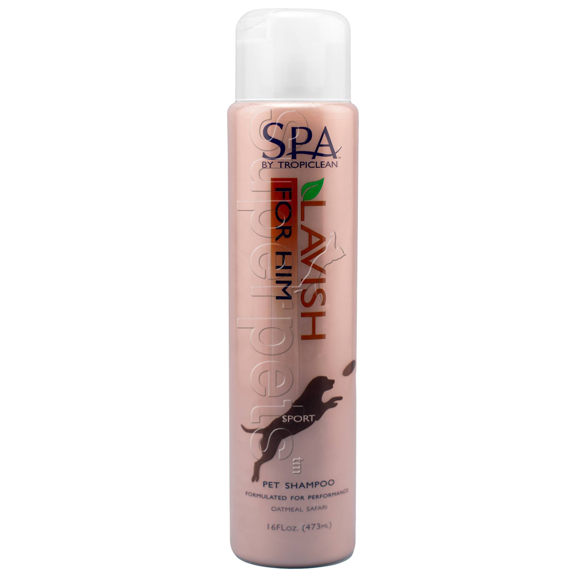 Tropiclean SPA LAVISH SPORT FOR HIM Pet Shampoo 16oz (473ml)