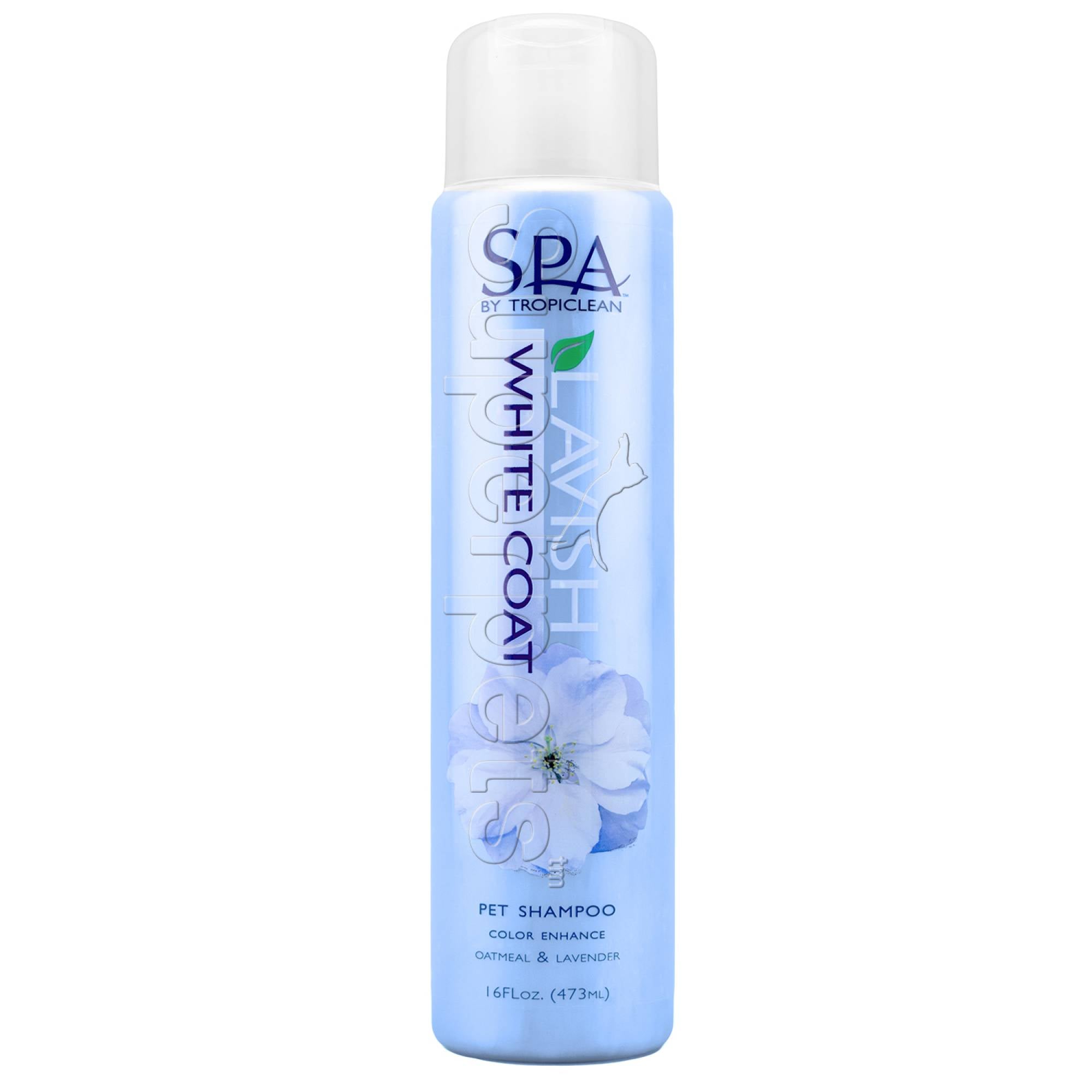 Tropiclean SPA LAVISH WHITE COAT Pet Shampoo 16oz (473ml)