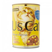 US Cat Tuna and Cheese 400g