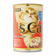 US Cat Tuna and Crab 400g