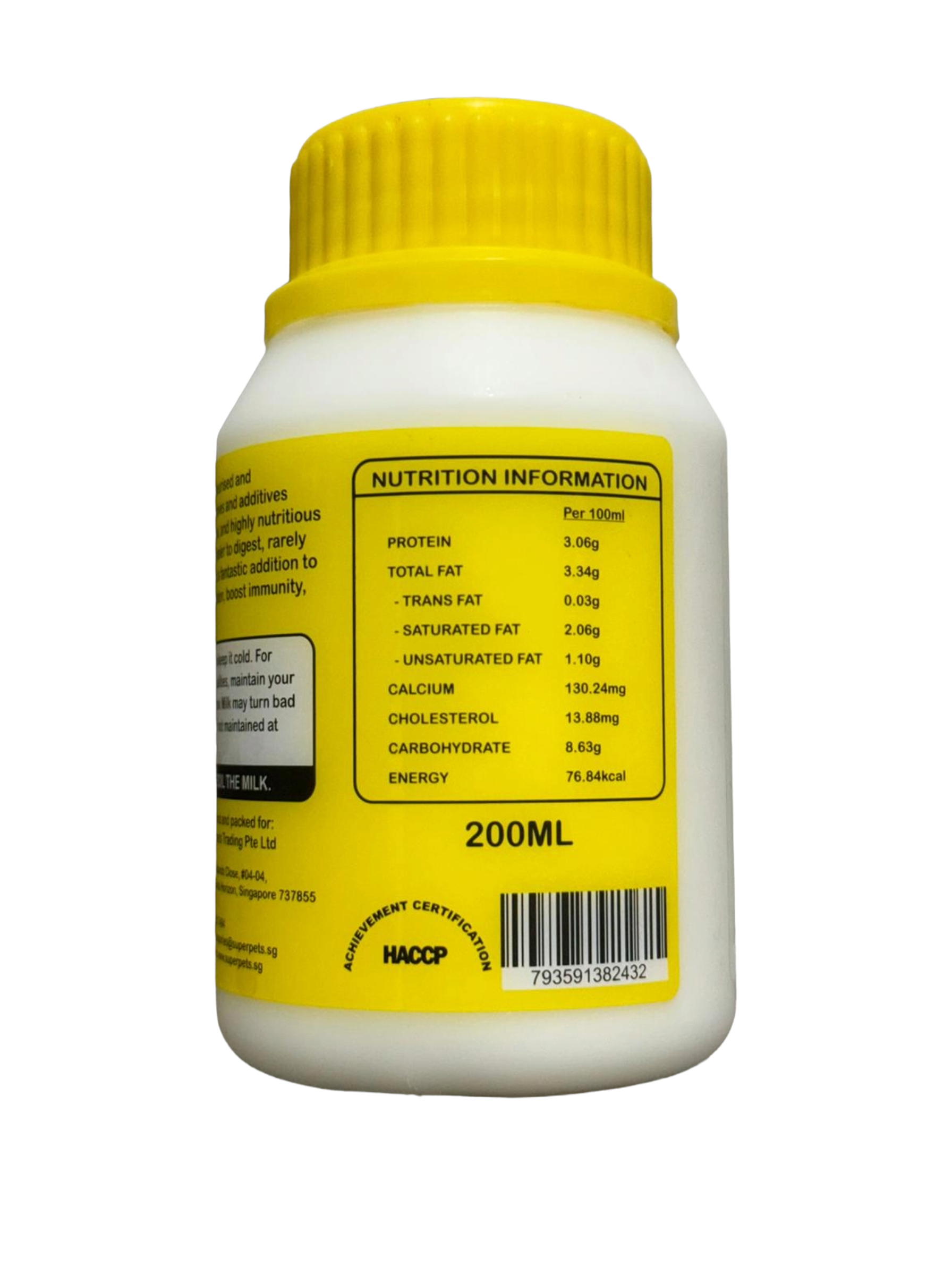 Fresh Goat milk by Superpets 5s/30s bottles