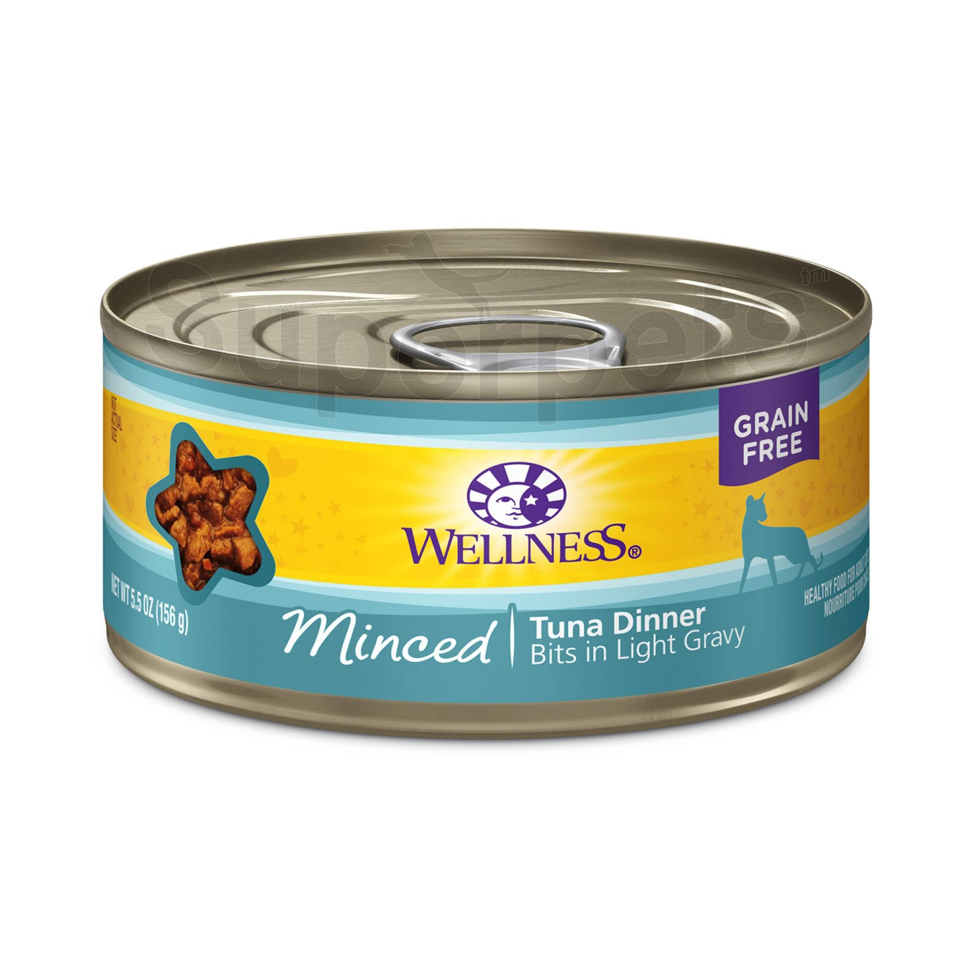 Wellness - Cat Complete Health Grain-Free 156g Minced Tuna Dinner Bits in Light Gravy