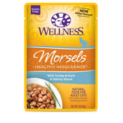 Wellness - Cat Healthy Indulgence 85g Morsels with Turkey & Duck in Savory Sauce Grain-Free