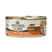 Wellness - Cat Core Grain-Free 156g Classic Pate Chicken, Turkey & Chicken Liver Recipe