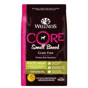 Wellness - Dog Dry Core Grain-Free Small Breed Healthy Weight  Turkey, Turkey Meal & Chicken Meal Recipe 4lb (1.8kg)