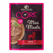 Wellness - Dog Core Mini Meals for Small Breeds 85g Pate Beef & Chicken Dinner