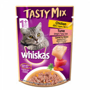 Whiskas - Pouch Tasty Mix Chicken with Tuna & Carrot in Gravy 70g