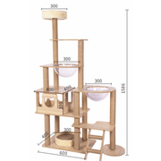 Minimax - BI075 - Cat Condo 60x40x143cm