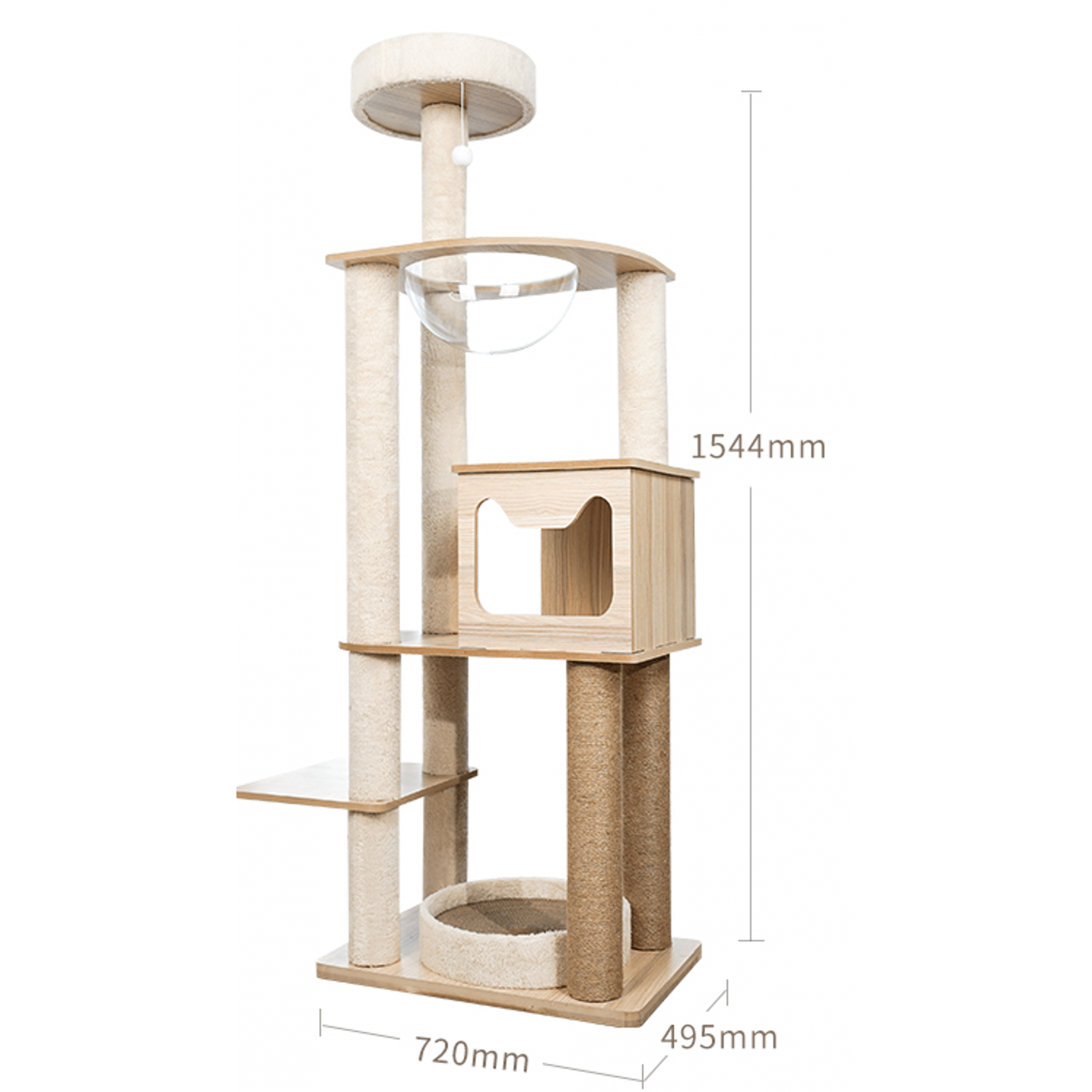 Minimax - BI080 - Cat Condo 72x49x154cm