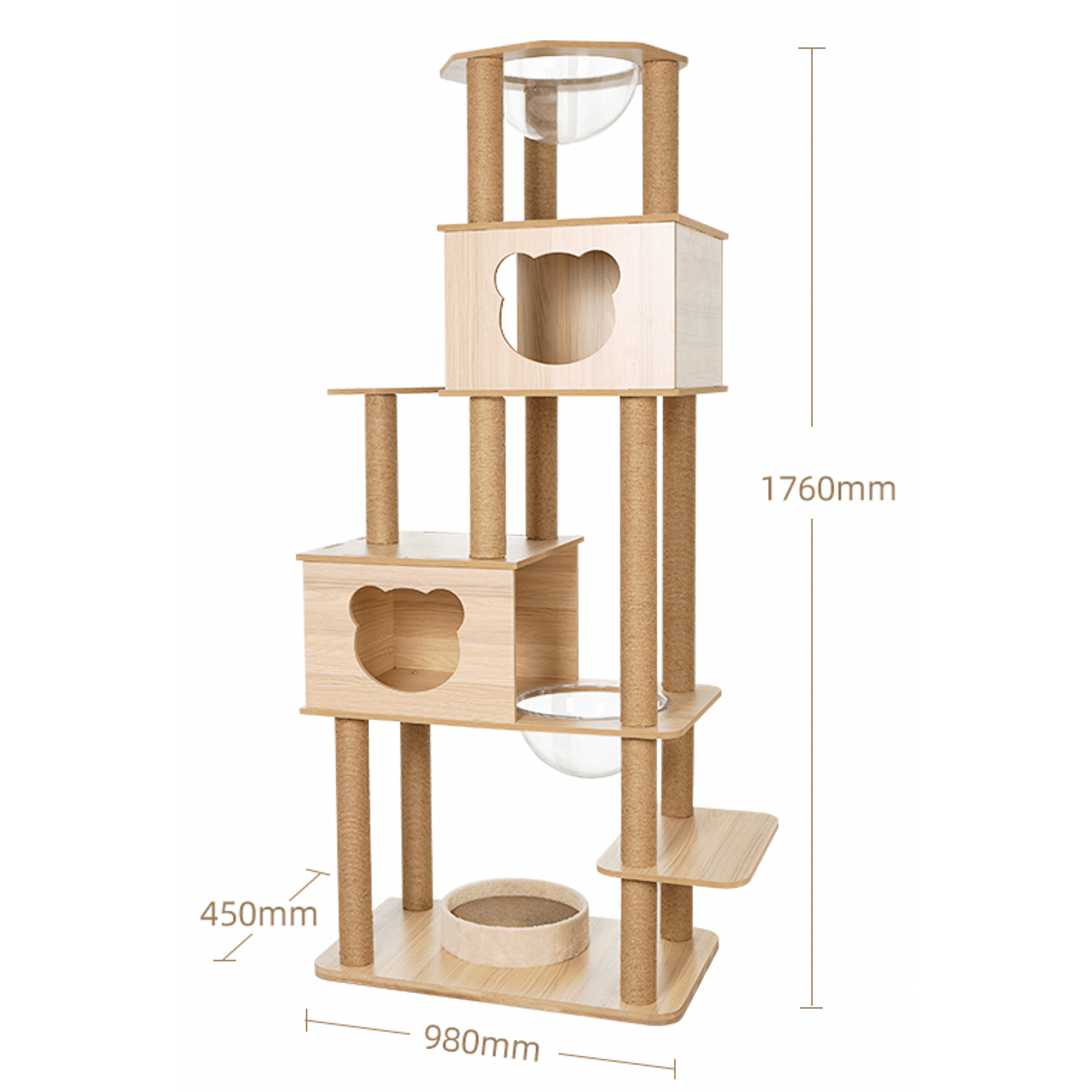 Minimax - BI081- Cat Condo 98x45x176cm