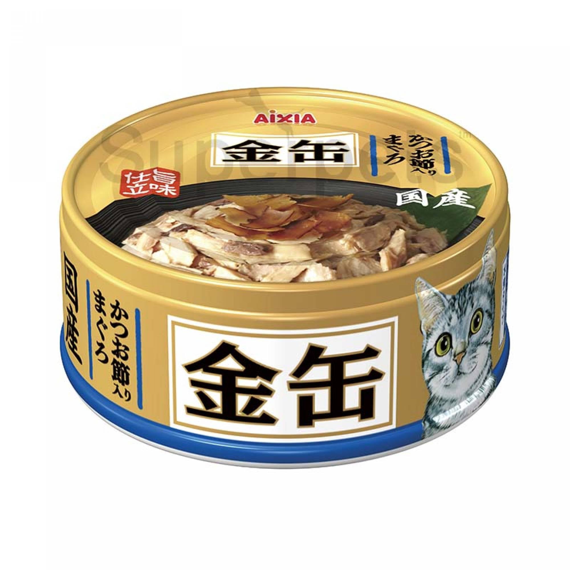 Aixia KIN-CAN Mini AXGN4 - Tuna with Dried Skipjack 70g (GCM45)Superpets Trading