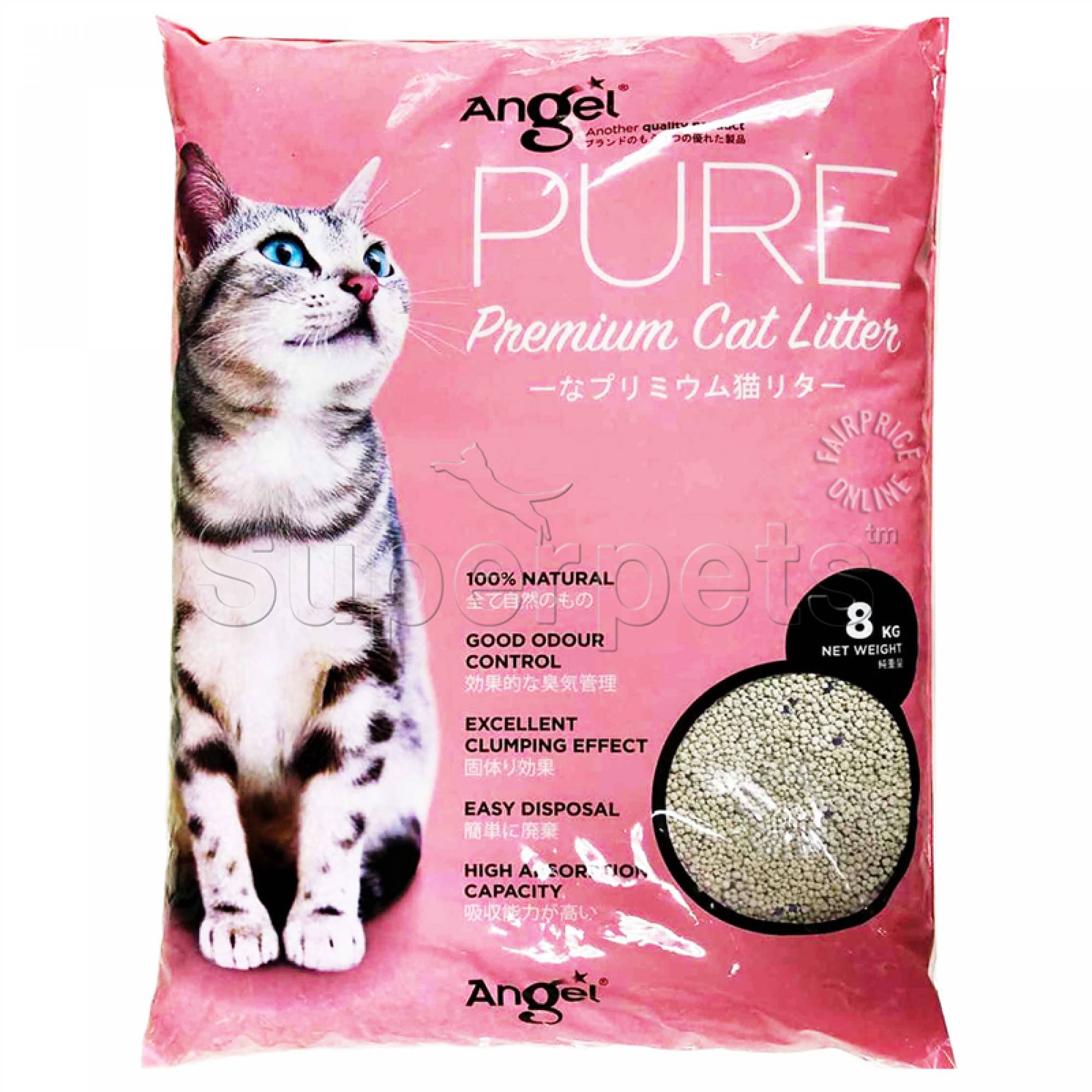 Angel - Pure Premium Cat Litter 8kgSuperpets Trading