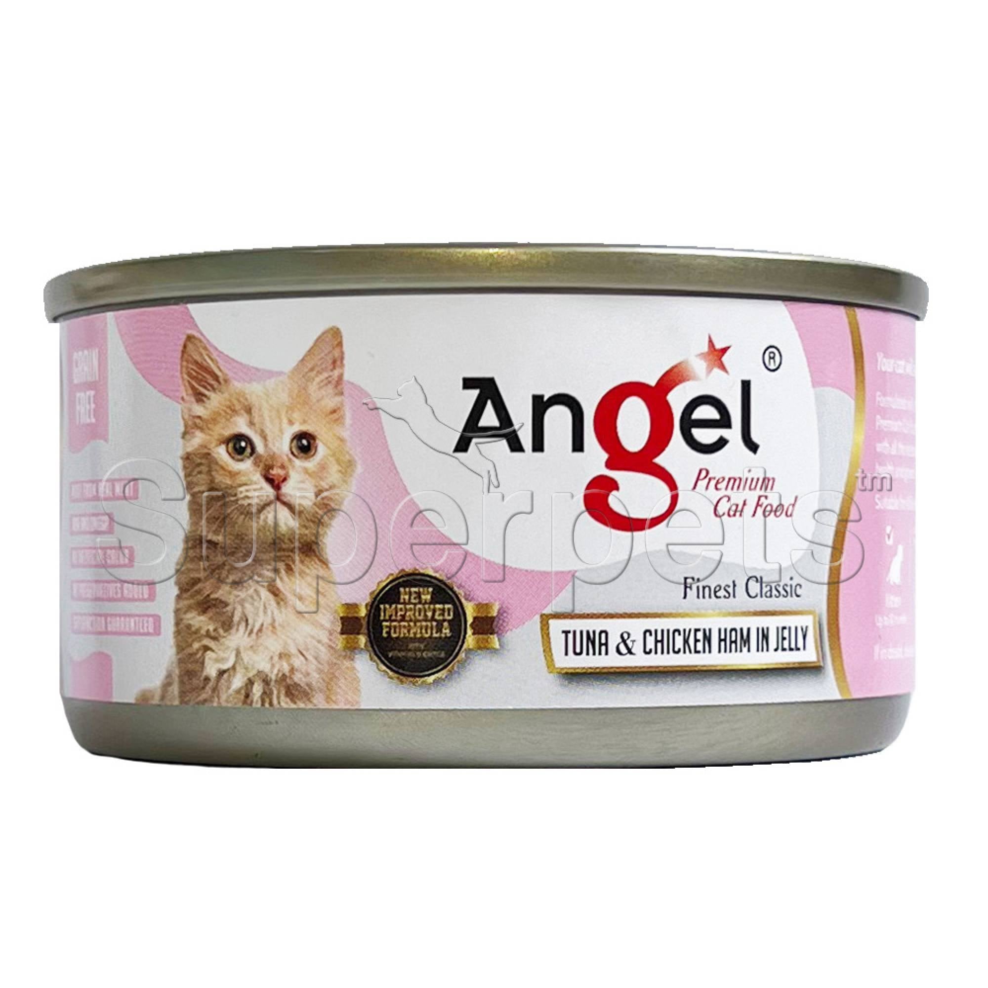 Angel - Tuna & Chicken Ham Jelly 80gSuperpets Trading
