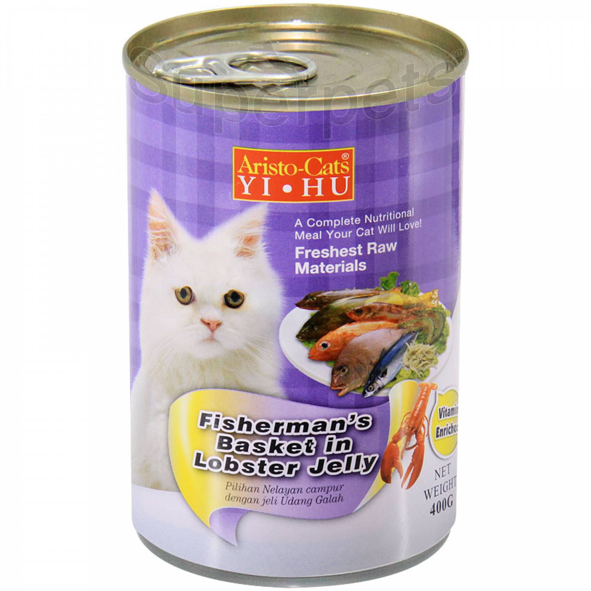 Aristo-Cats - Fishermans Basket in Lobster Jelly 400g x 24pcs (1 carton) (*Donation*)Superpets Trading