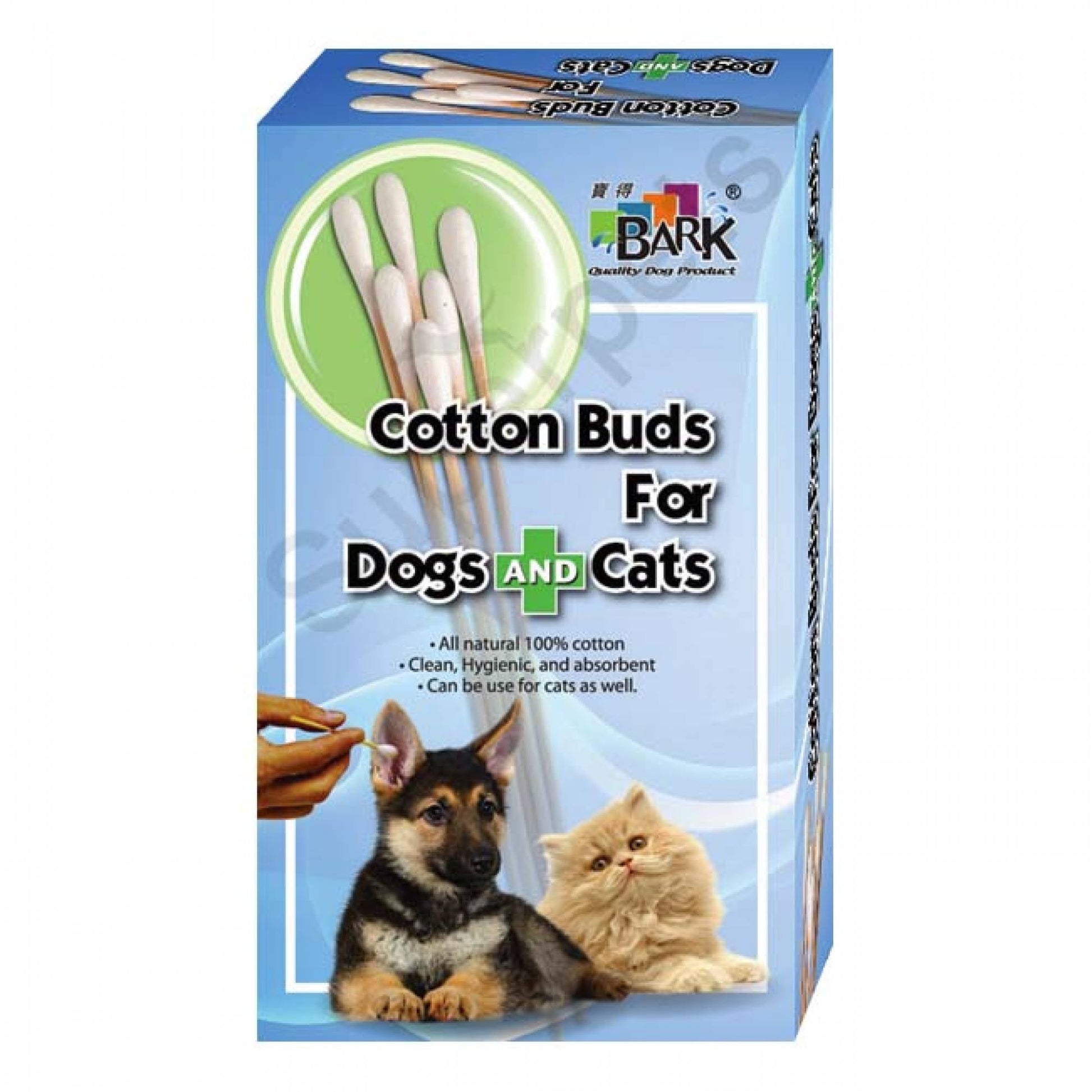 Bark - Cotton Buds for Dogs & Cats (L) 50pcsDogsSuperpets Trading