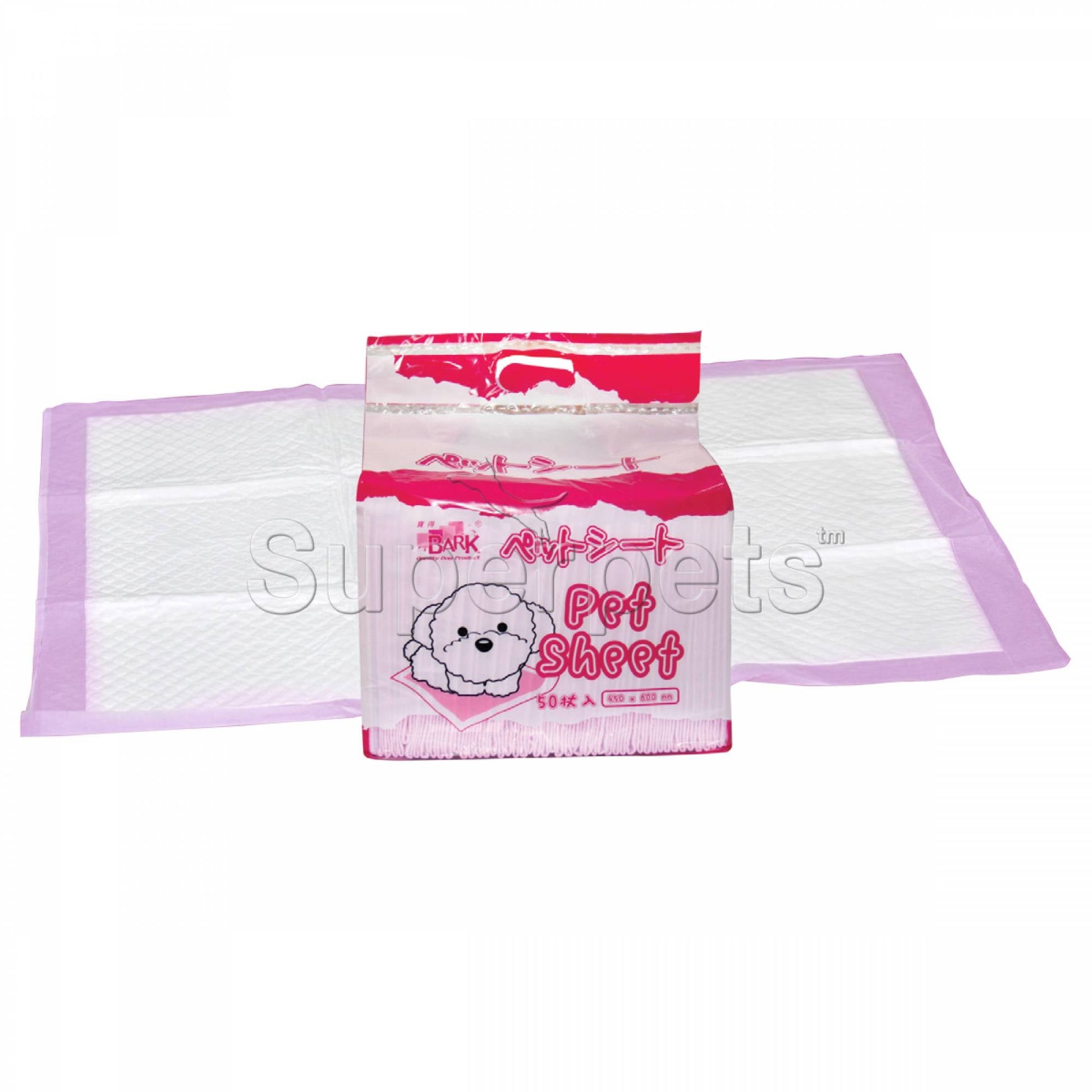 Bark - Original Pet Sheet 45x60cm 50pcSuperpets Trading