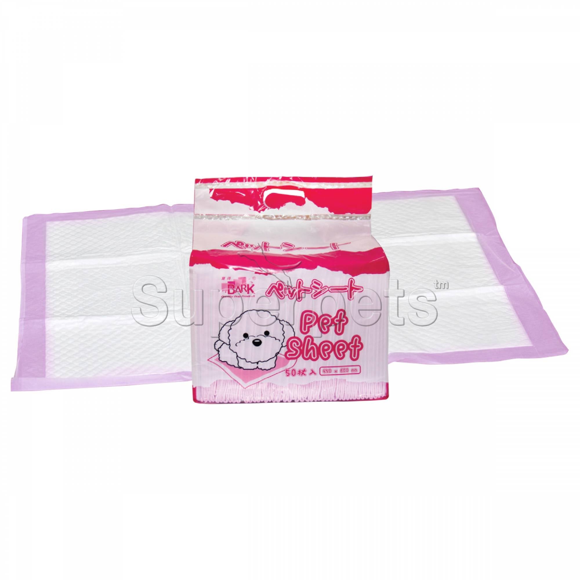 Bark - Original Pet Sheet 45x60cm 50pcSuperpets Trading
