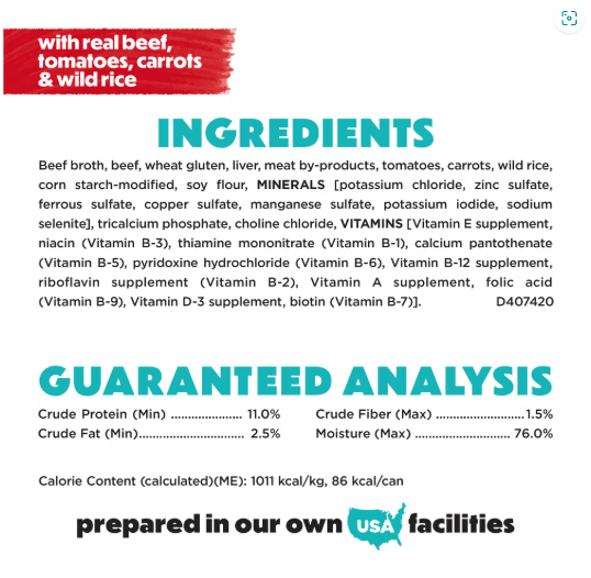 Beneful Small Breed High Protein Wet Dog Food, With Gravy, IncrediBites With Real Beef 85g x 3DogsSuperpets Trading