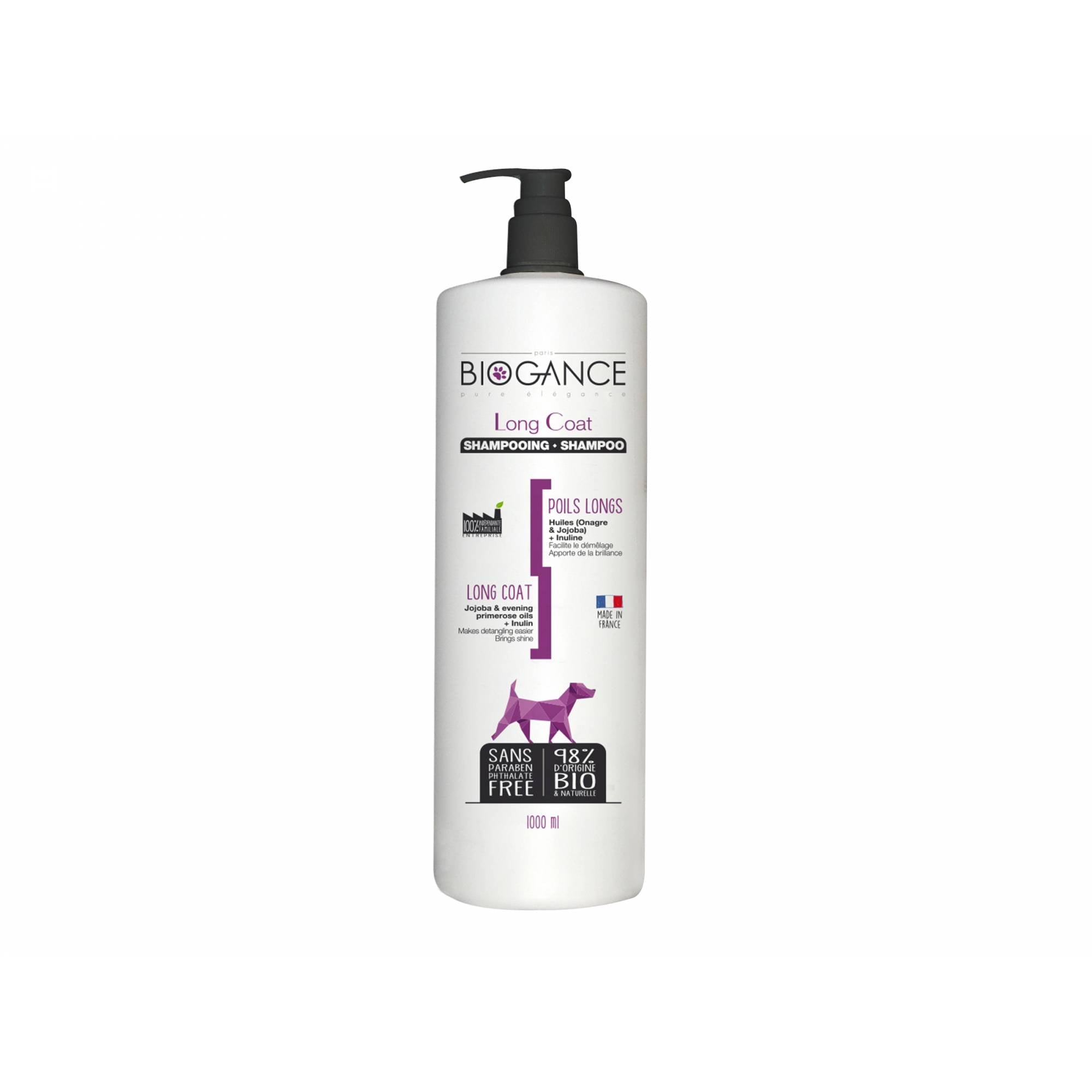 Biogance - For Dog & Cat - Long Coat Shampoo 1LDogsSuperpets Trading