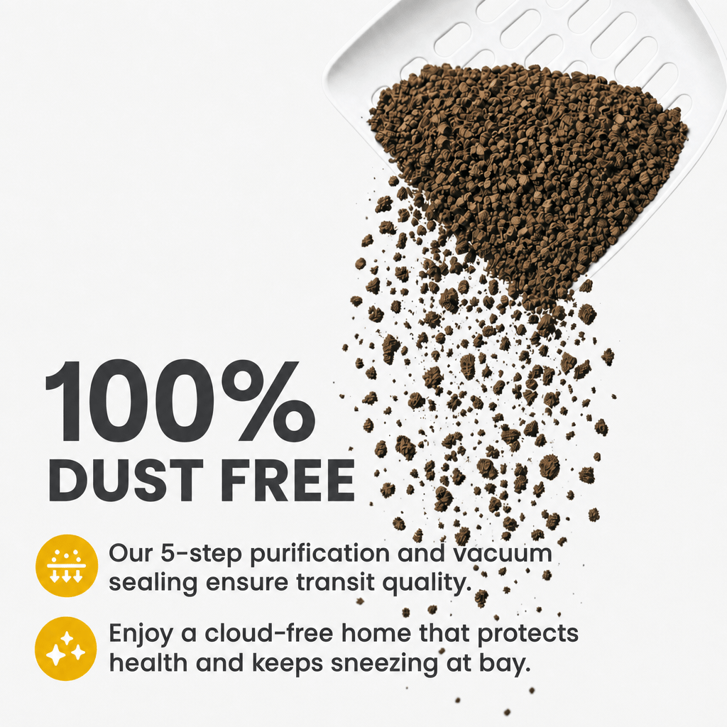 Boss Sand Coffee Cat litter - Caffeine Free 2.5kgCatsSuperpets Trading