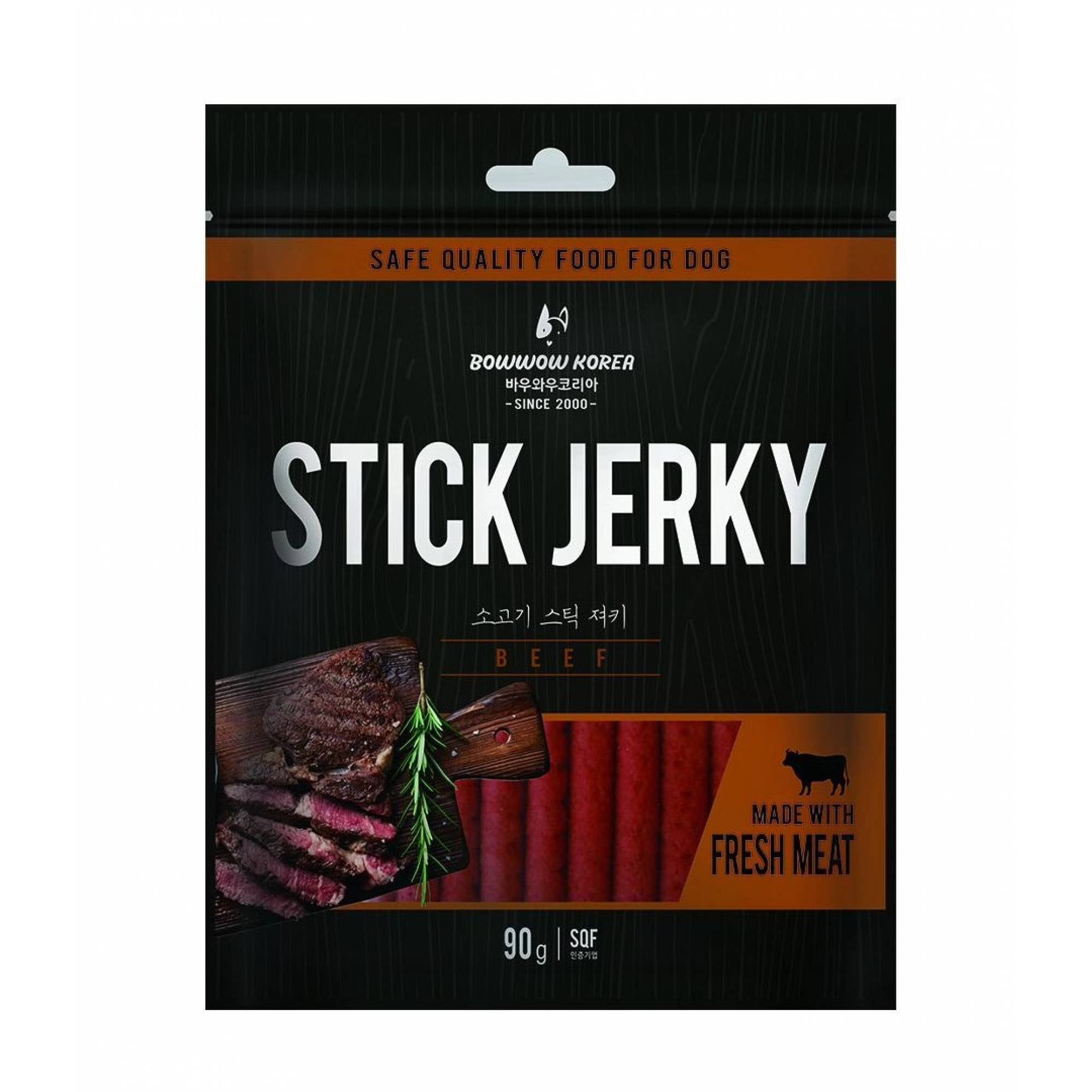 Bow Wow - Beef Jerky Dog Treat 90gDogsSuperpets Trading