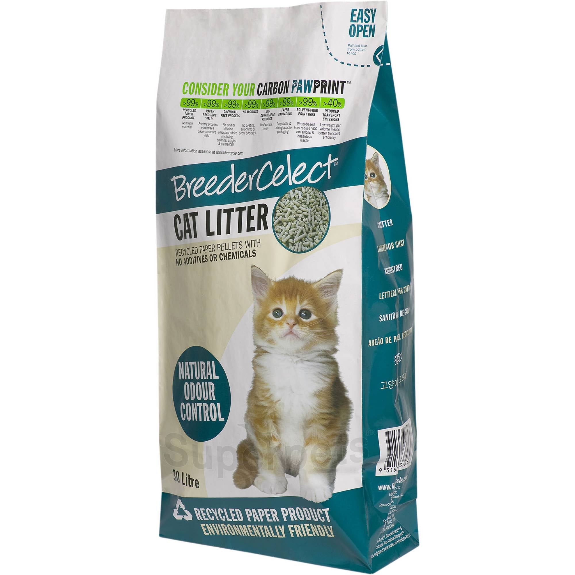 Breeder Celect - Cat Litter 30LSuperpets Trading