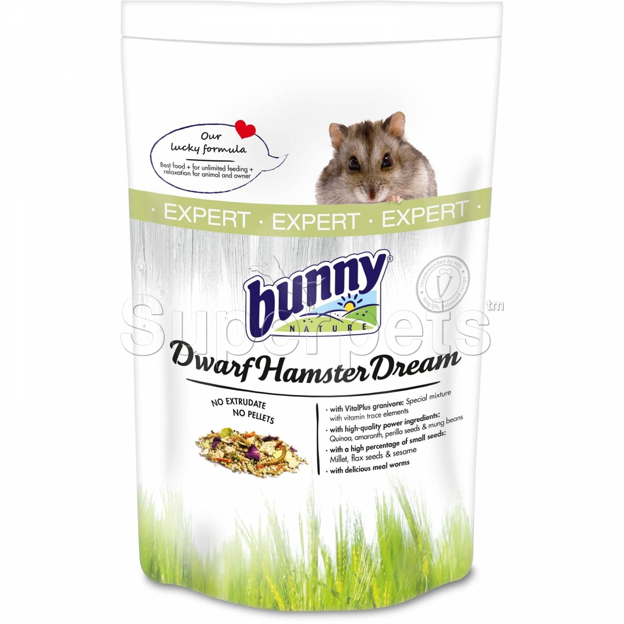 Bunny Nature Dwarf Hamster Dream Expert 500g (BN25922)Superpets Trading