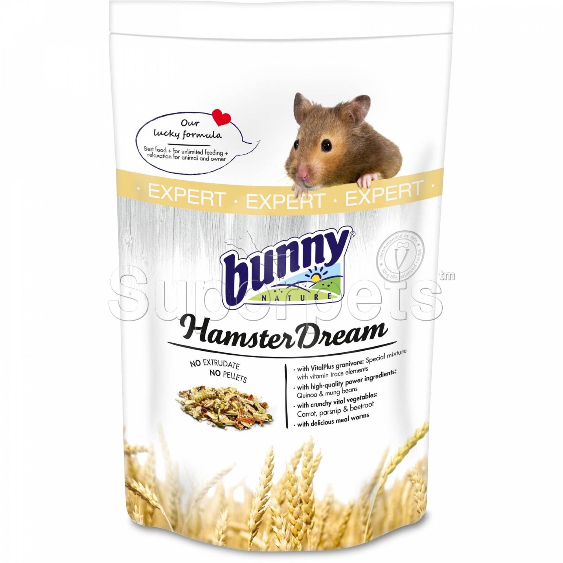 Bunny Nature Hamster Dream Expert 500g (BN25822)Superpets Trading