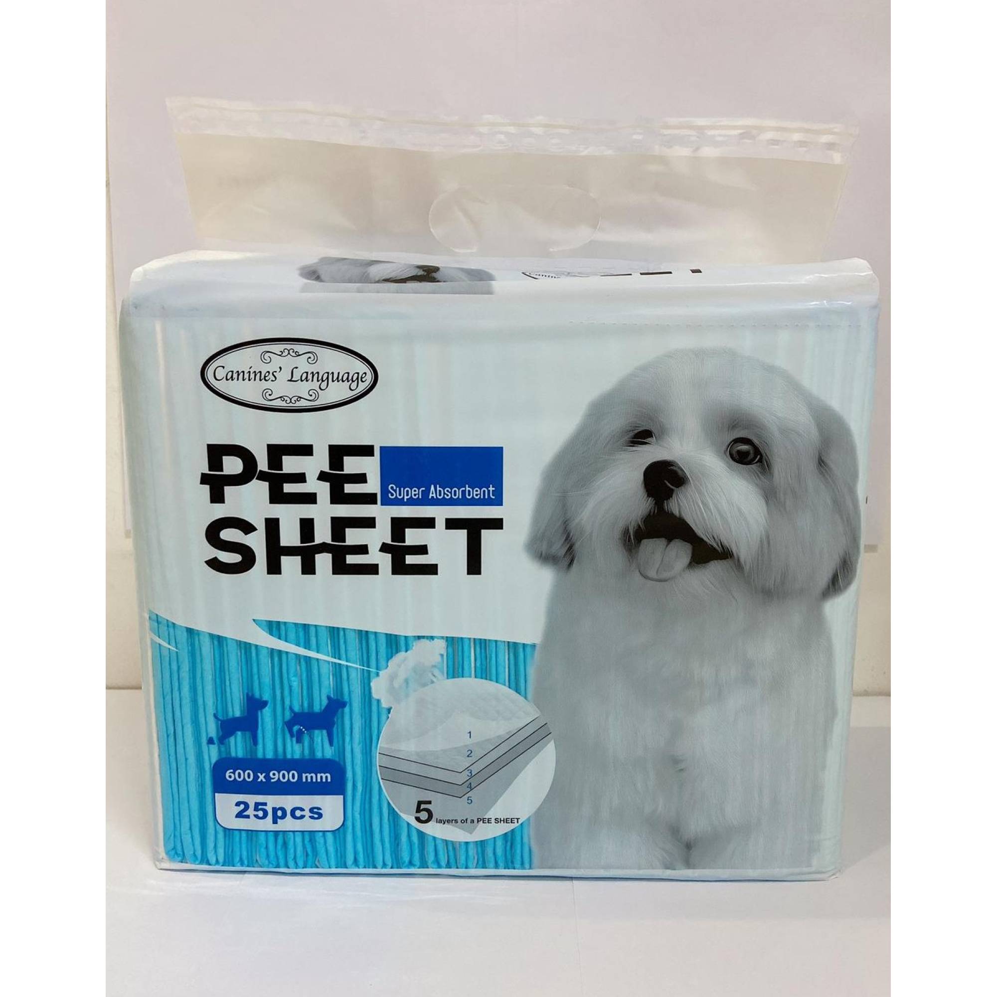 Canines' Language Pee Sheet 600x900mm 25pcsDogsSuperpets Trading