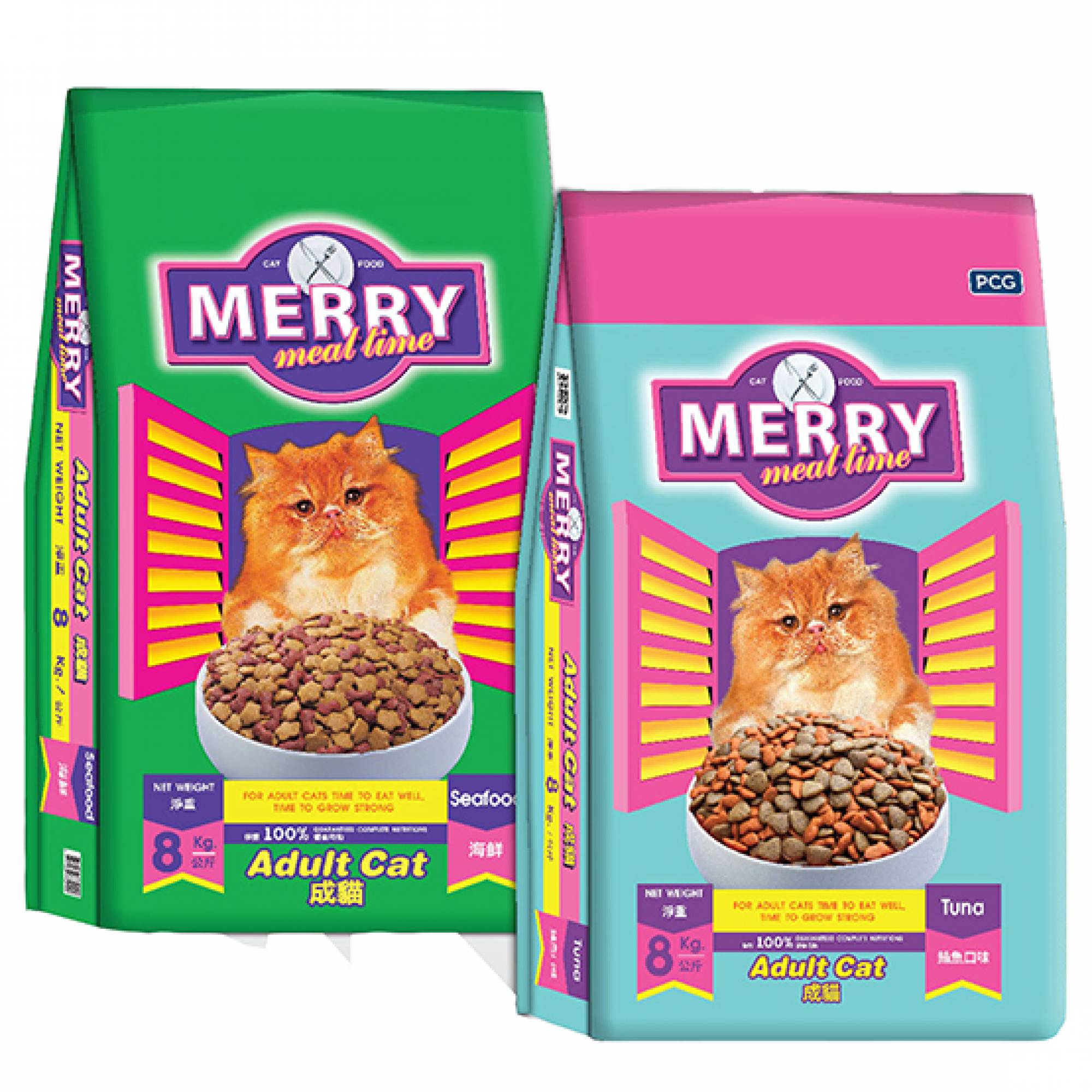 Cat Merry Meal - Seafood 8kgSuperpets Trading