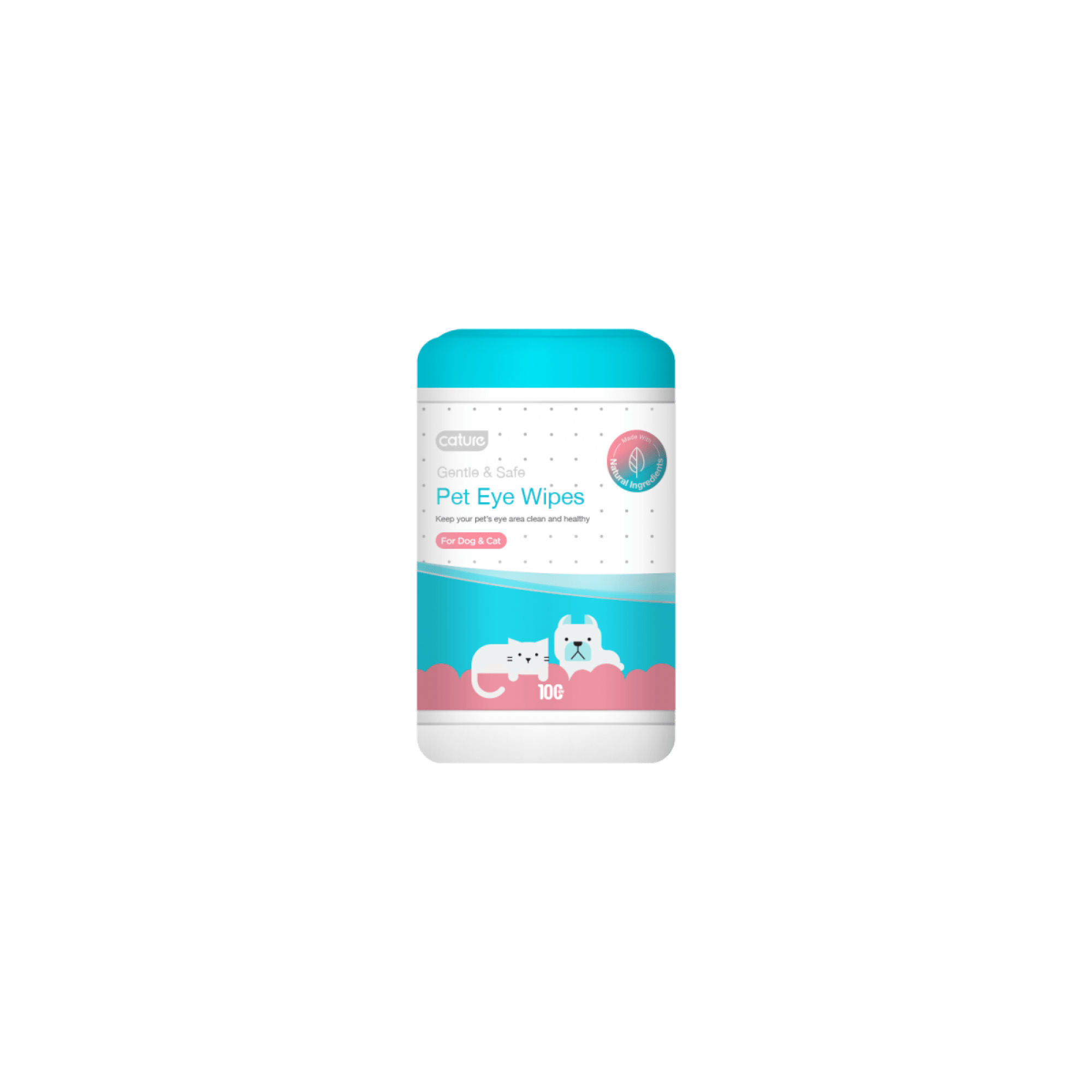 Cature Eye Wipes for Dog & Cat 100pcsSuperpets Trading
