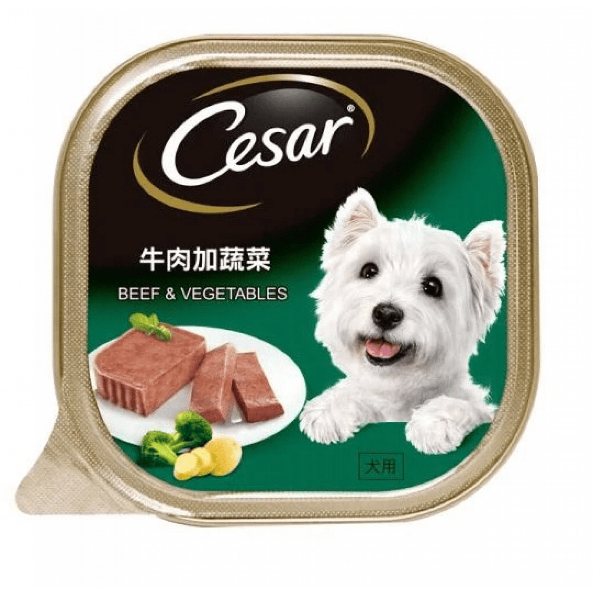 Cesar - Beef & Vegetables Pate Dog Food 100gSuperpets Trading