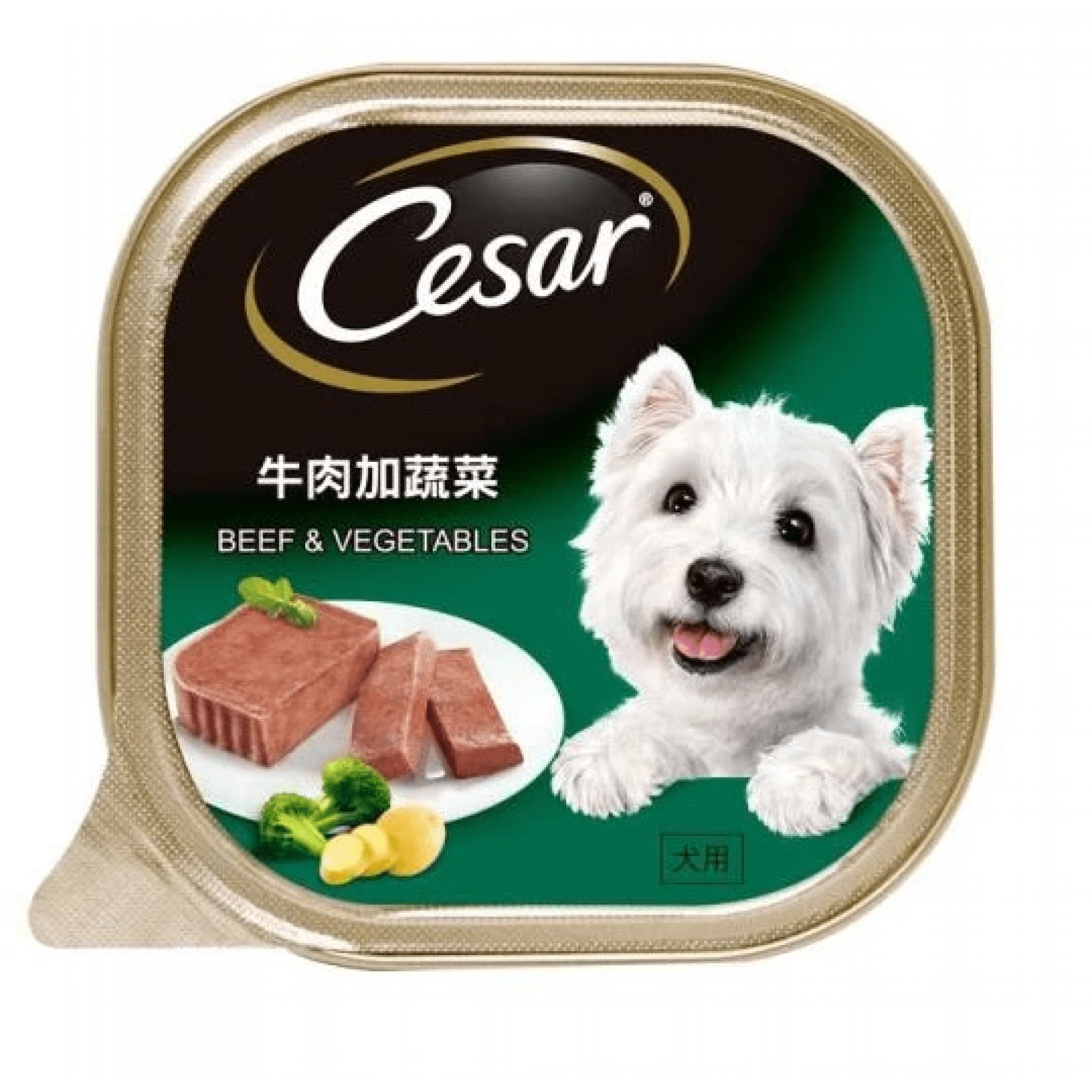 Cesar - Beef & Vegetables Pate Dog Food 100gSuperpets Trading