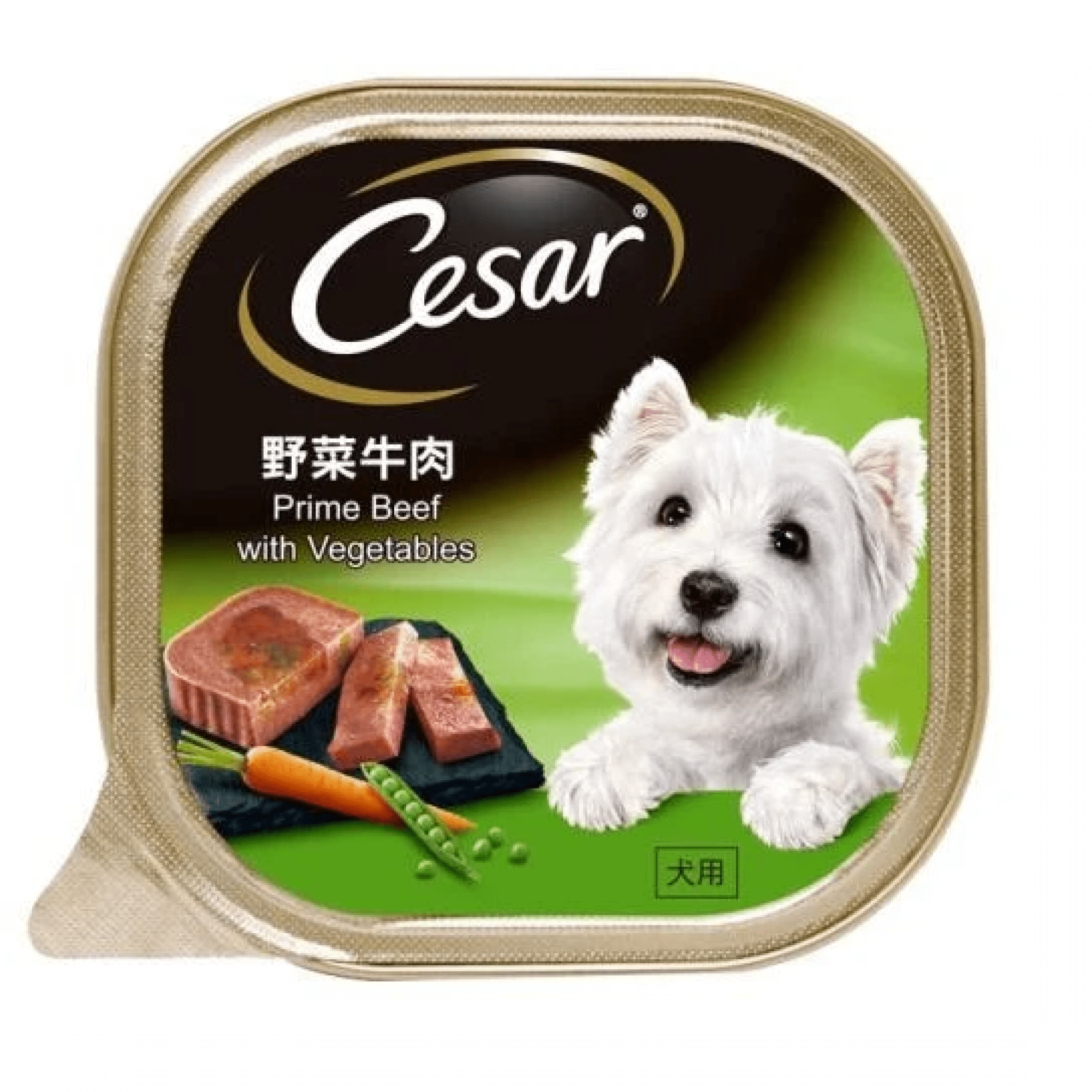 Cesar - Prime Beef with Vegetables Pate Dog Food 100gSuperpets Trading
