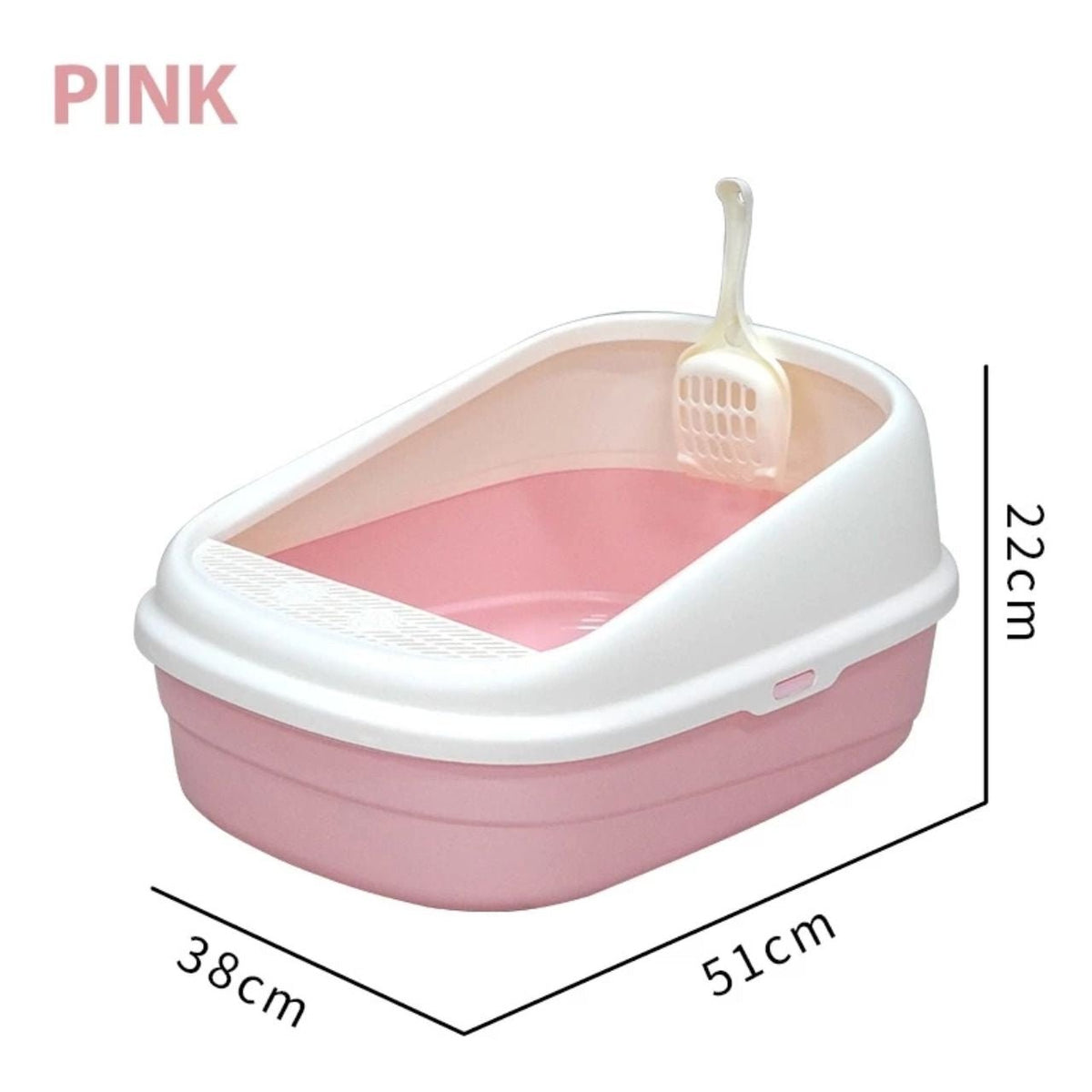 Cradle Large Cat litter box with raised walls MSP B02CatsSuperpets Trading