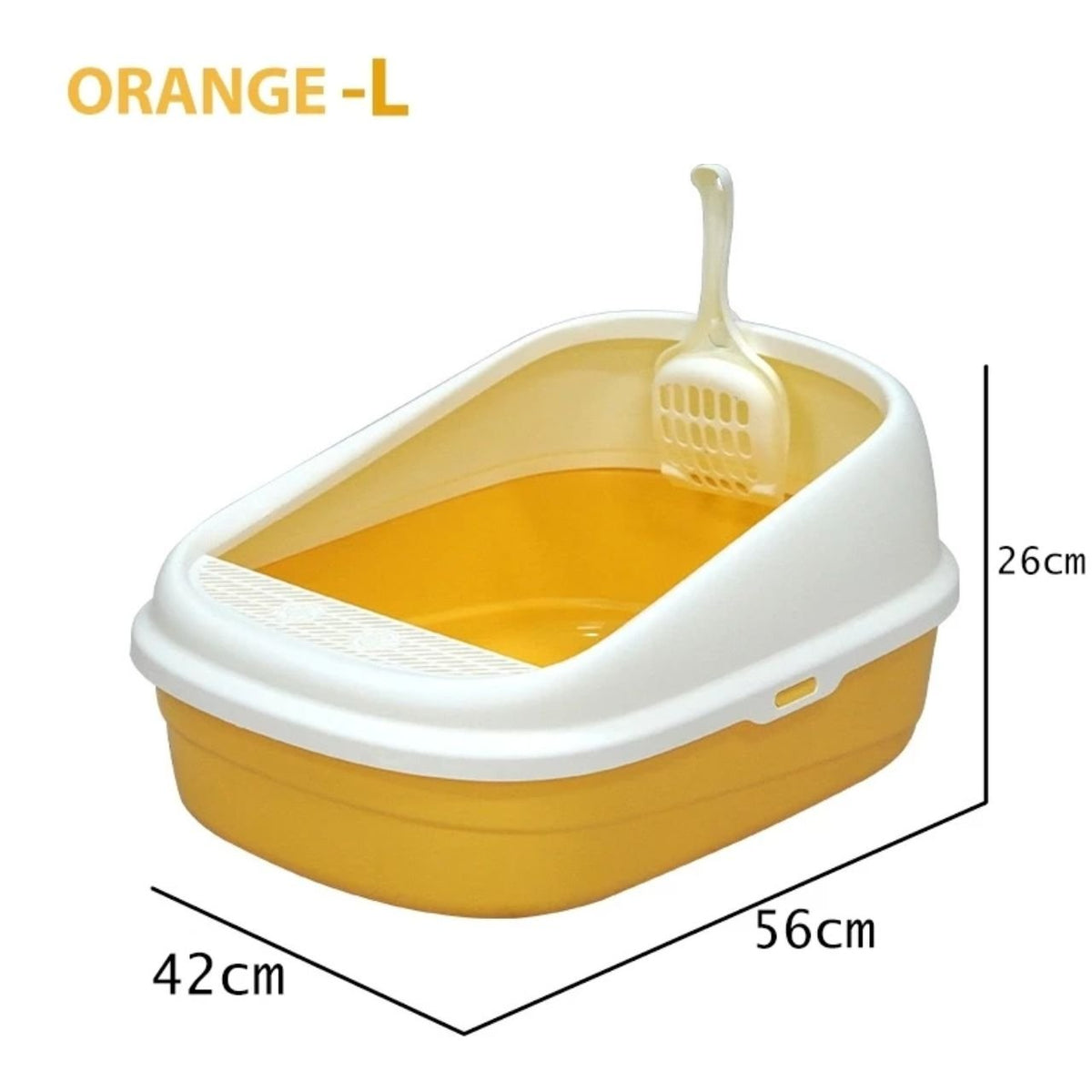 Cradle Large Cat litter box with raised walls MSP B02CatsSuperpets Trading