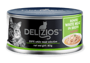 Delizios Bonito in Broth Cat Wet Food 80g