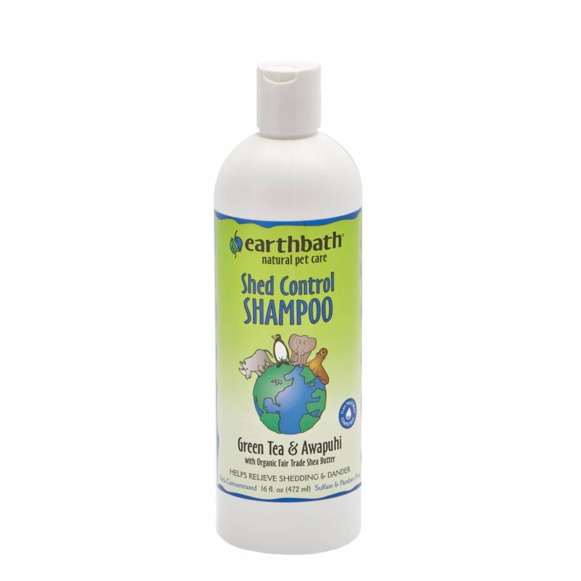 Earthbath EB015 Shed Control Shampoo 16oz (472ml)Superpets Trading