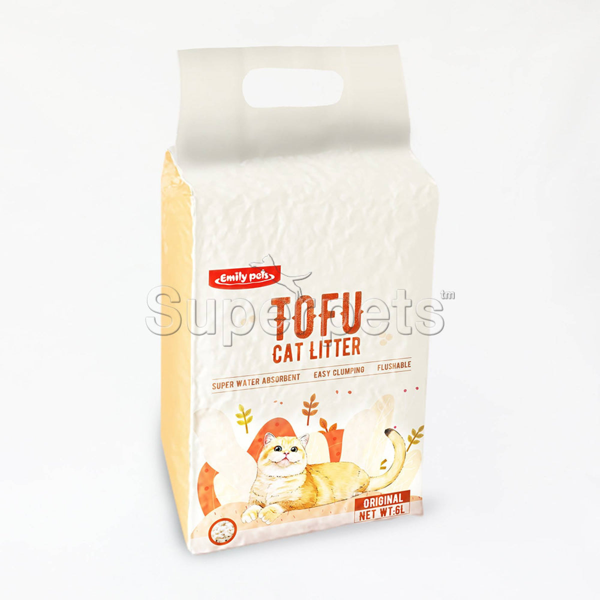 Emily Pets RB113 Tofu Original Cat Litter 6LSuperpets Trading