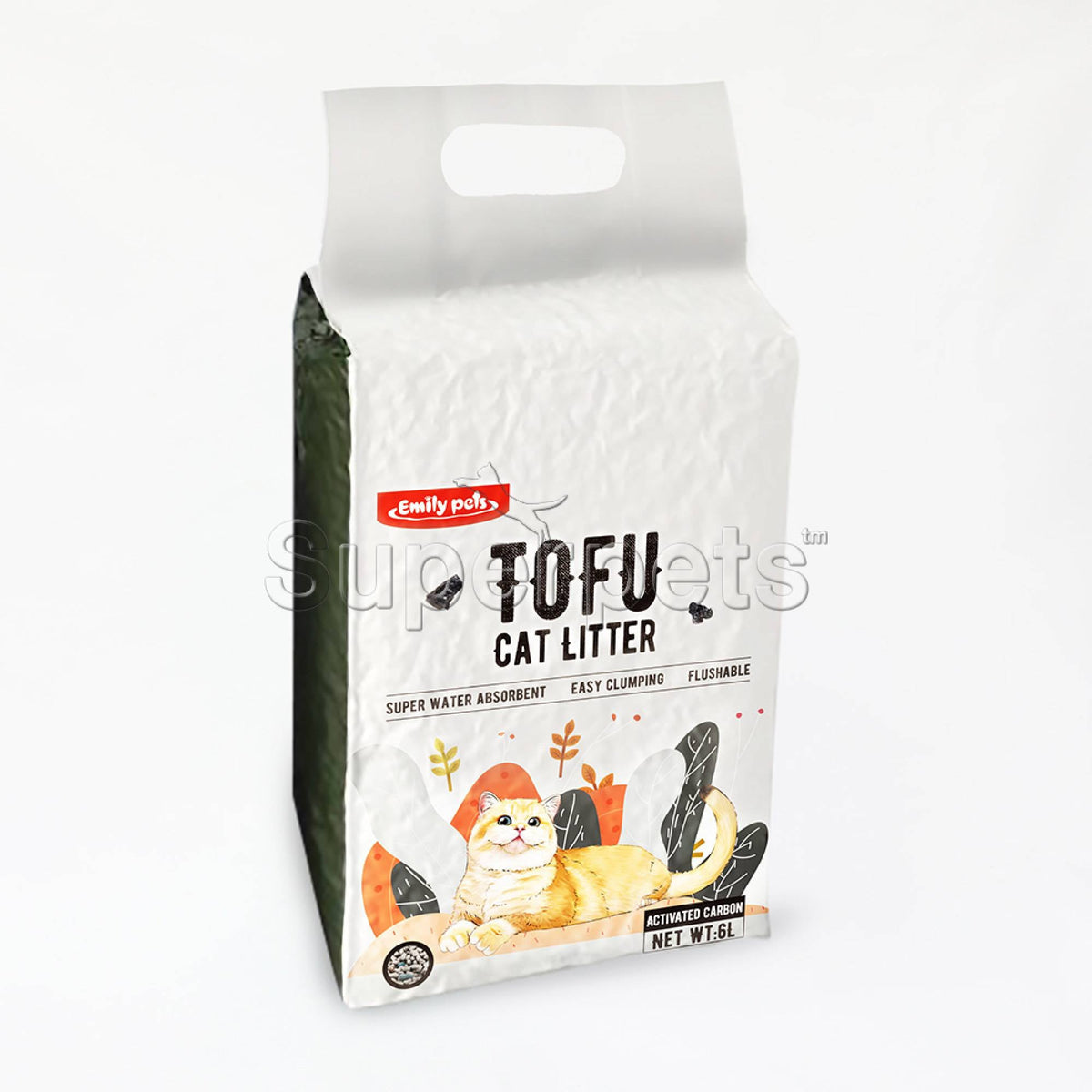 Emily Pets RB114 Tofu Carbon Cat Litter 6LSuperpets Trading