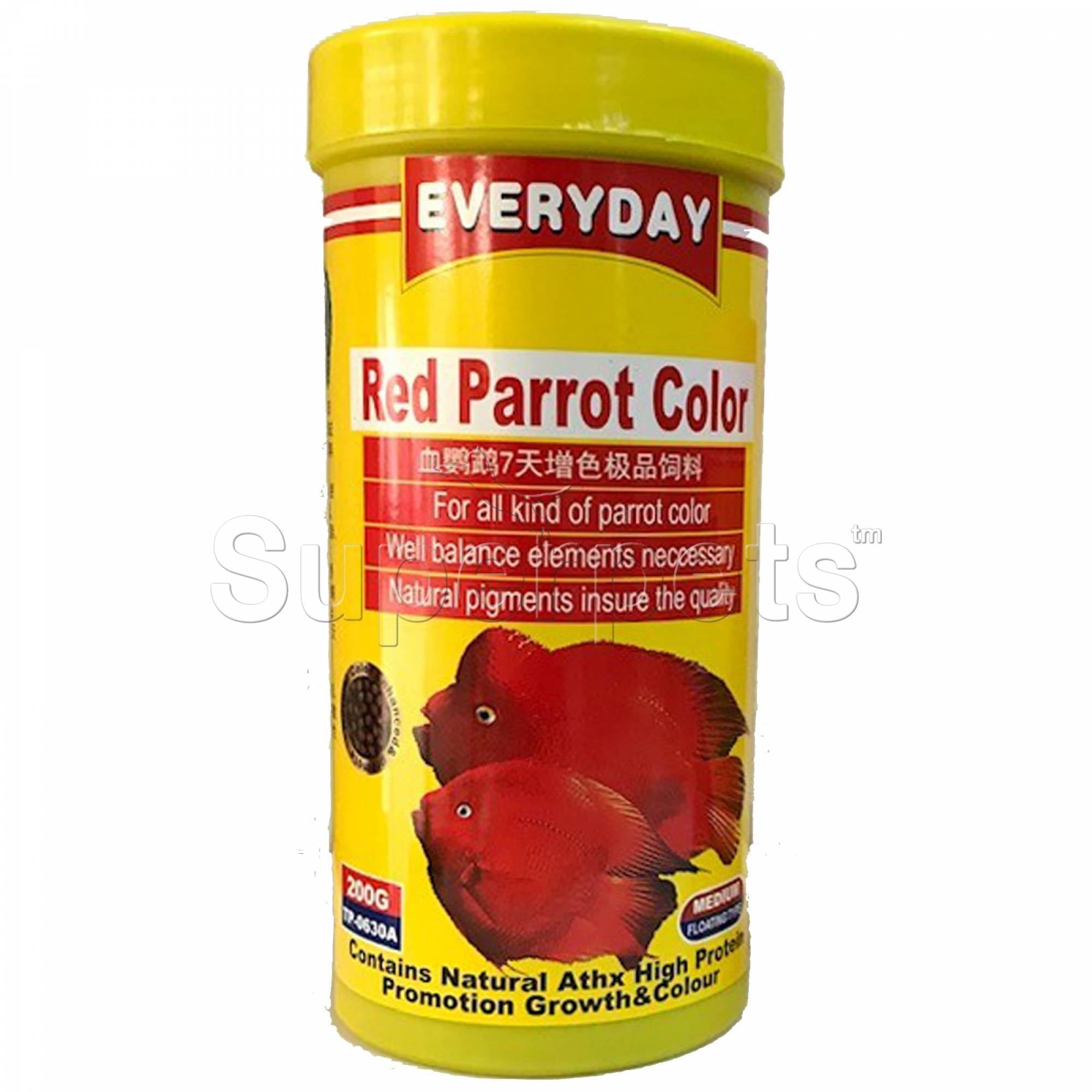 Everyday Red Parrot Food 200g (TP0630)Superpets Trading